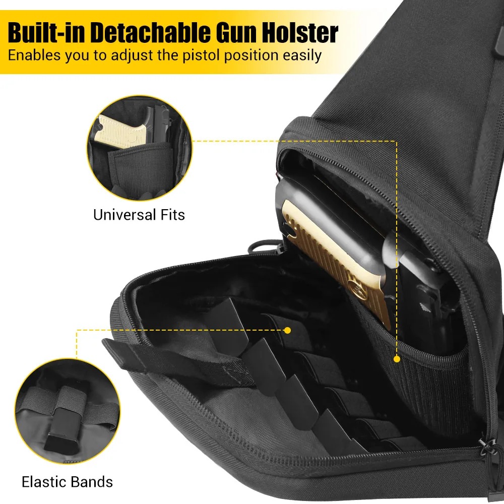 Concealed Carry Chest Gun Bag  - Edc Concealed Carry Holster review and price