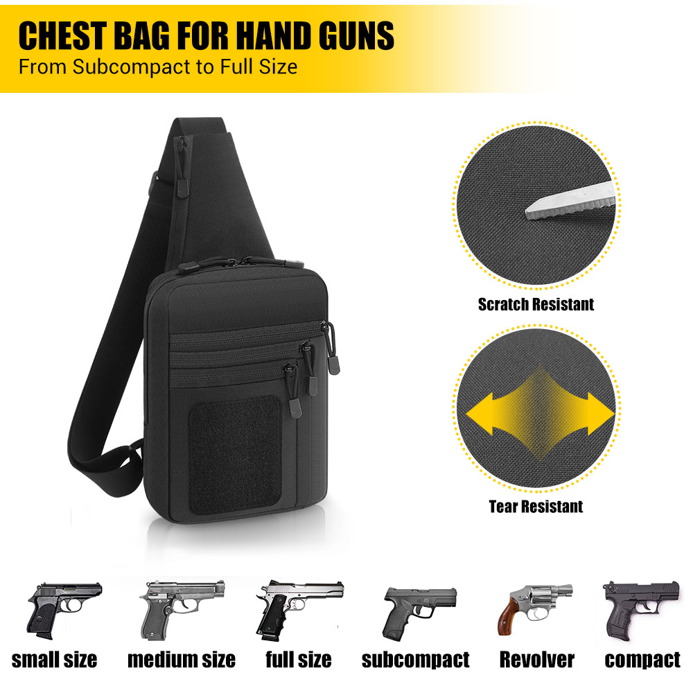 Tactical Pistol Gun Bag Concea - Edc Concealed Carry Bag review and price